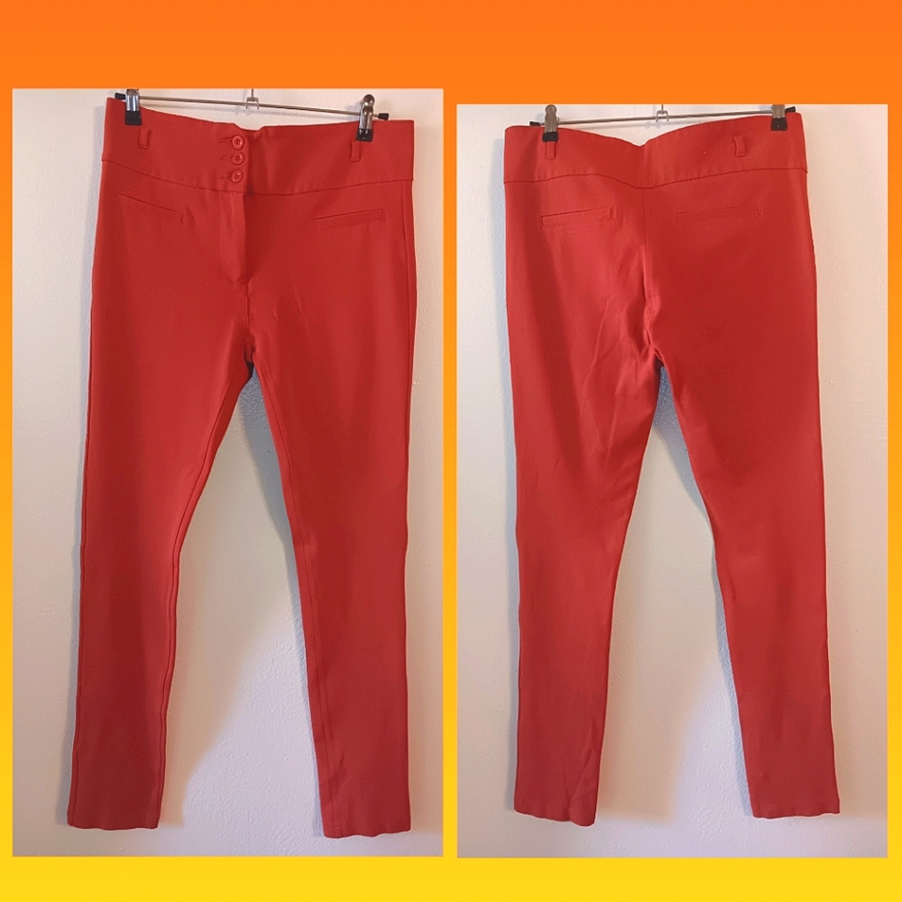 POP of orange pants